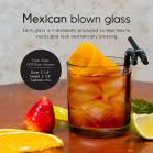 Clear 8 oz DOF Rock Glasses (set of 6)